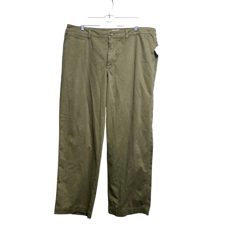 Universal Thread Womens Olive Green Utility Straight Leg Pants Size 16 Cotton